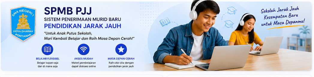 Banner SPMB PJJ Pendidikan Jarak Jauh